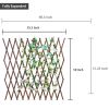 Outdoor 59-inch Tall Extendable Wood Lattice Garden Trellis