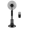 Misting Fan, 3 Wind Speeds Misting Standing Fan, Mister Cooling Fans with 0.79 gal Water Tank, Remote & Panel Control, Water Cooling Fans for Indoor