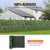 Ivy Privacy Fence, 39 x 98 in Artificial Green Wall Screen, Greenery Ivy Fence with Mesh Cloth Backing and Strengthened Joint