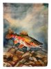 Brook Trout Garden Flag Mailbox Flag Decorative Yard Flag Banner Outside Patio Artwork Yard Flower Beds, Garden Size, Multicolor