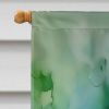 Turtles Tortoises House Flag Large Porch Sleeve Pole Decorative Outside Yard Banner Artwork Wall Hanging, Polyester, House Size, Multicolor