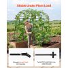 Cucumber Trellis, U-Shape Garden Trellises for Raised Bed, Metal Arch Plant Support for Vine, Climbing Plants Outdoor, Peas, Beans, Zucchini, Tomato