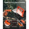 2 Tiers Chicken Nesting Boxes, 6 Compartments, Metal Egg Laying Boxes with Protective Collection Lids, Roll Out Nesting Box, Easy to Assemble