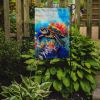 Loggerhead Sea Turtle Garden Flag Mailbox Flag Decorative Yard Flag Banner Outside Patio Artwork Yard Flower Beds, Garden Size, Multicolor