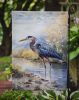 Blue Heron Garden Flag Mailbox Flag Decorative Yard Flag Banner Outside Patio Artwork Yard Flower Beds, Garden Size, Multicolor