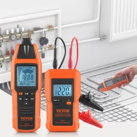 Underground Cable Locator, 3 FT Max. Detection Depth, 12 To 600V (NVC) Wire Tracer Break Detector Finder, 6561 FT Max.Detection Length For Electr (Option: MULTICOLOR)